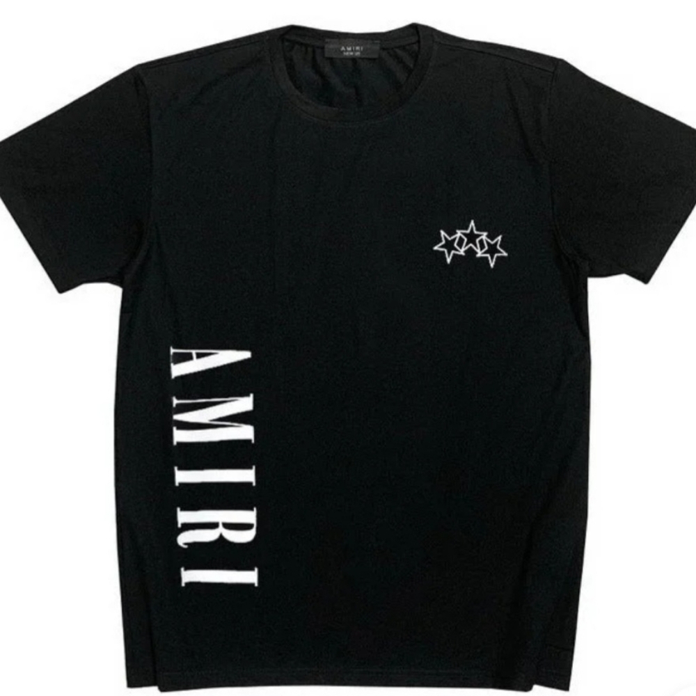 Amiri 3 star t-shirt Large NWT